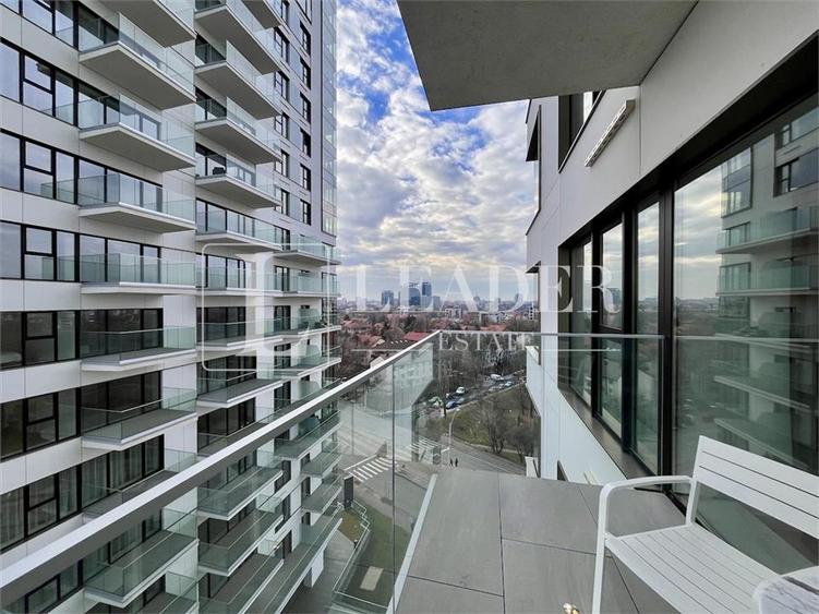 Apartament cu 2 camere semidecomandat, mobilat în Barbu Văcărescu