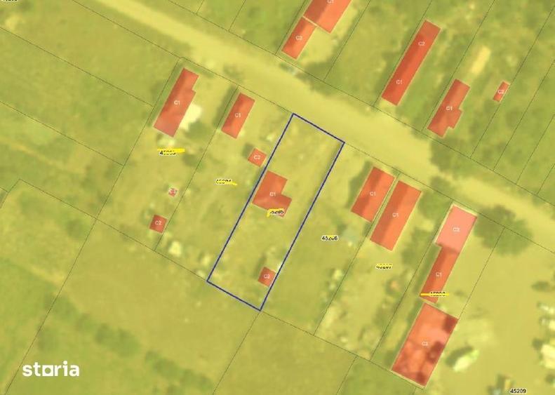 Casă cu 2 camere cu Teren 842 Mp în Ciupercenii Noi