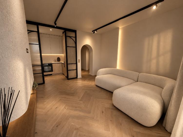 Apartament cu 3 camere decomandat, mobilat în Unirii
