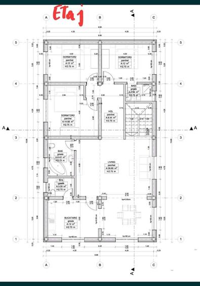 Duplex cu 5 camere cu Canalizare în Utvin
