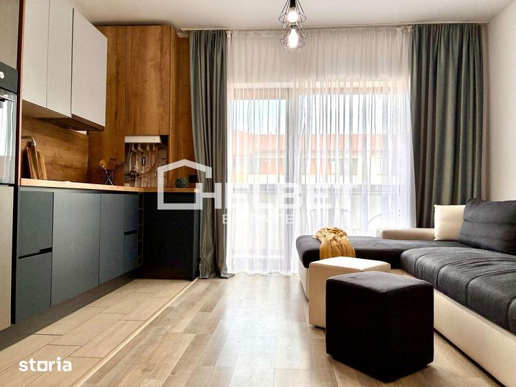 Apartament cu 2 camere, mobilat în Sânpetru