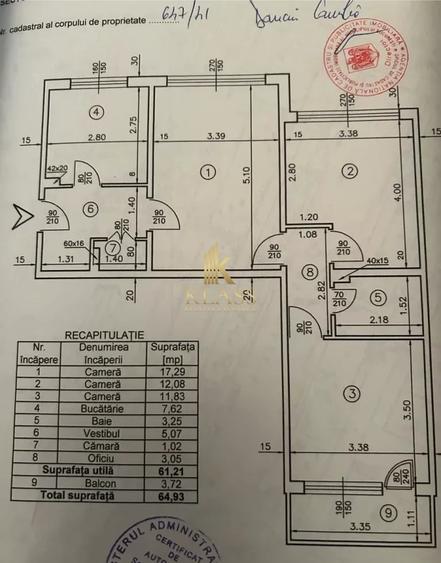 Apartament cu 3 camere, mobilat în Colentina