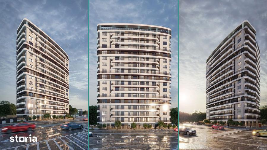 Primul Chirias - Ap3cam Campus Tomis Tower cu parcare - 1000 euro - 17