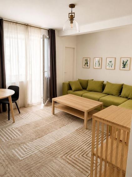 Apartament cu 2 camere decomandat, mobilat în Calea Victoriei