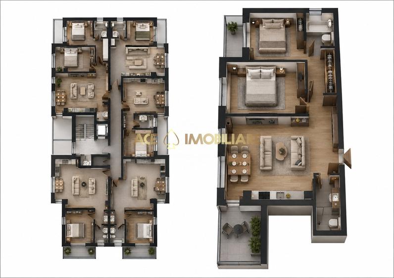 Apartament cu 3 camere decomandat în Theodor Pallady