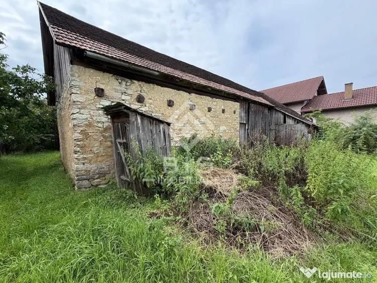 Casă cu 2 camere cu Teren 2080 Mp în Rusu Bârgăului