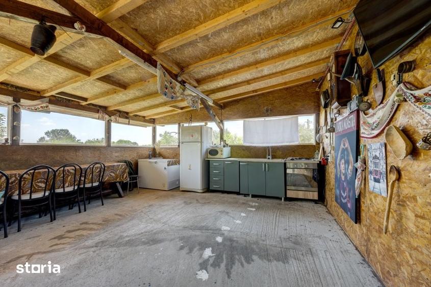 Casă cu 3 camere cu Teren 2200 Mp în Răcari
