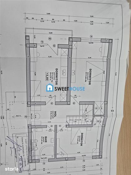 Casă cu Teren 850 Mp în Central