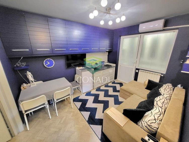 Apartament cu 2 camere semidecomandat, mobilat în Dacia