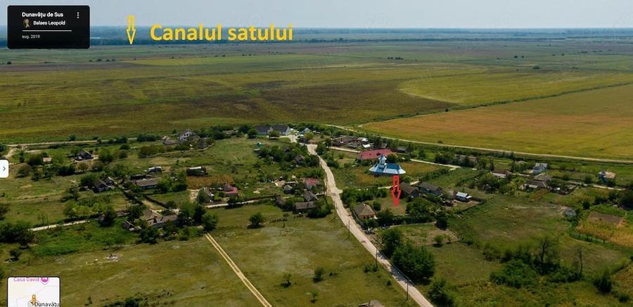 Teren de 2903 mp, în Dunavățu de Sus