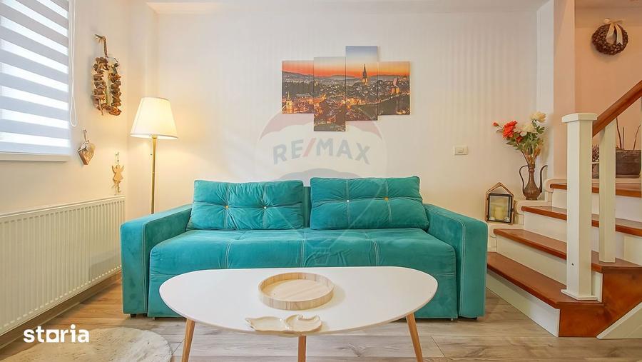 Apartament cu 2 camere, mobilat în Schei
