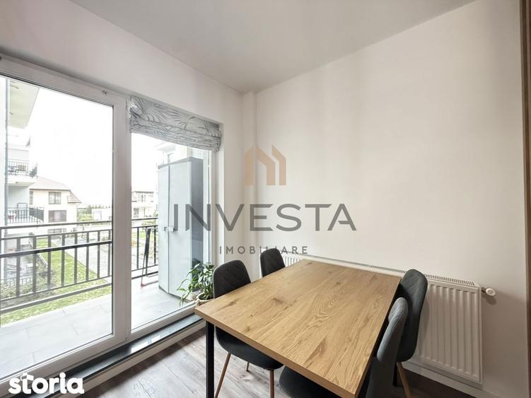 Apartament cu 2 camere semidecomandat, mobilat în Europa