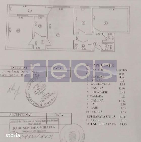 Apartament cu 3 camere semidecomandat, mobilat în Dristor — fotografia 1
