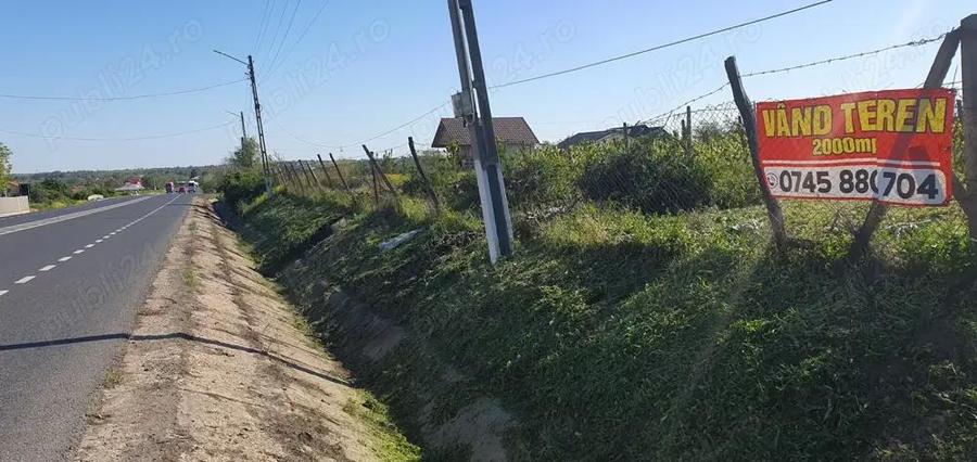 Teren de 2000 mp, în Dumbrăveni