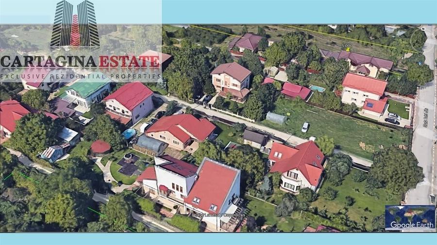 Teren Construcții intravilan de 885 mp, în Pipera