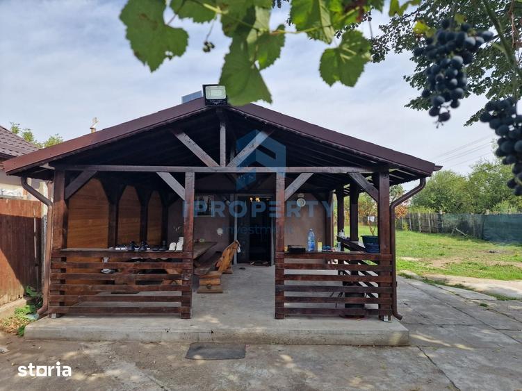 Casă cu 2 camere cu Teren 1700 Mp în Călugăreni