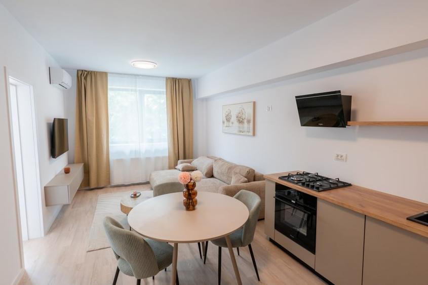 Apartament cu 2 camere nedecomandat în Rudului