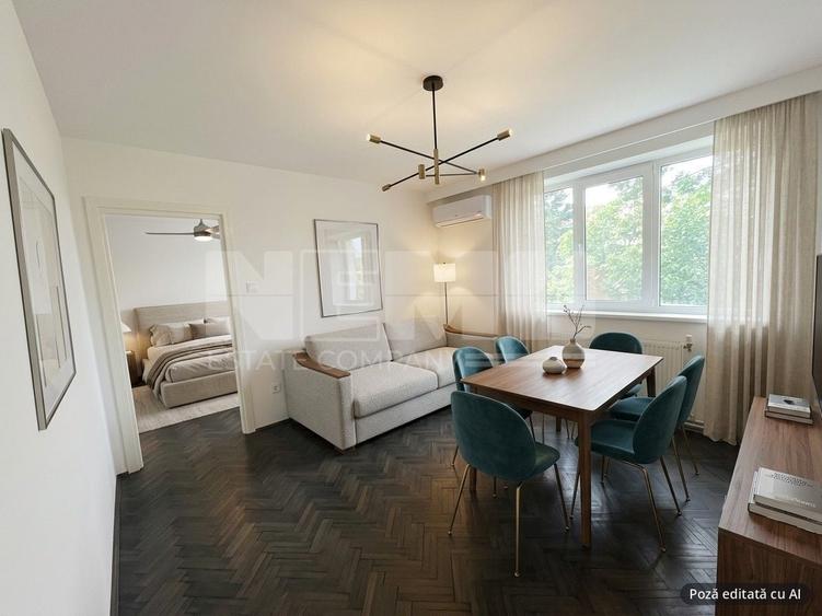 Apartament cu 2 camere decomandat în Central