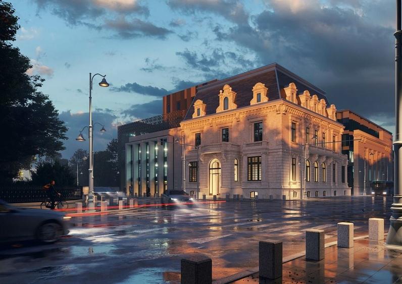 Birou, de 1,756 mp, în Calea Victoriei