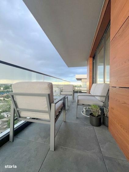 Apartament cu 3 camere decomandat, mobilat în Herăstrău
