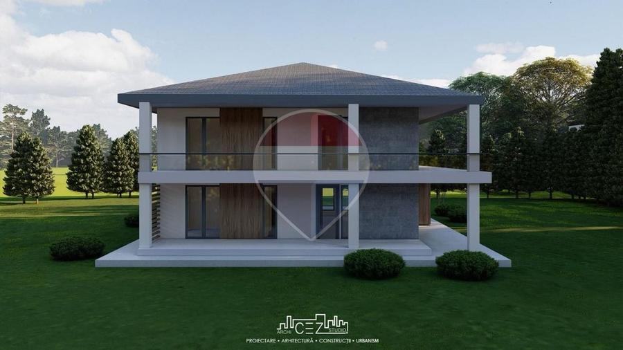 Casă individuală cu 6 camere cu Teren 577 Mp în Săcălășeni