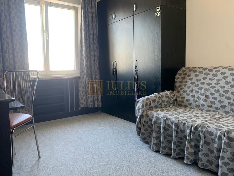 Apartament cu 3 camere semidecomandat, mobilat în Circumvalațiunii