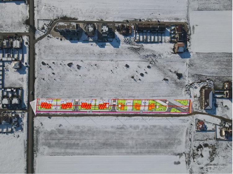 Teren Construcții intravilan de 609 mp, în Moșnița Nouă