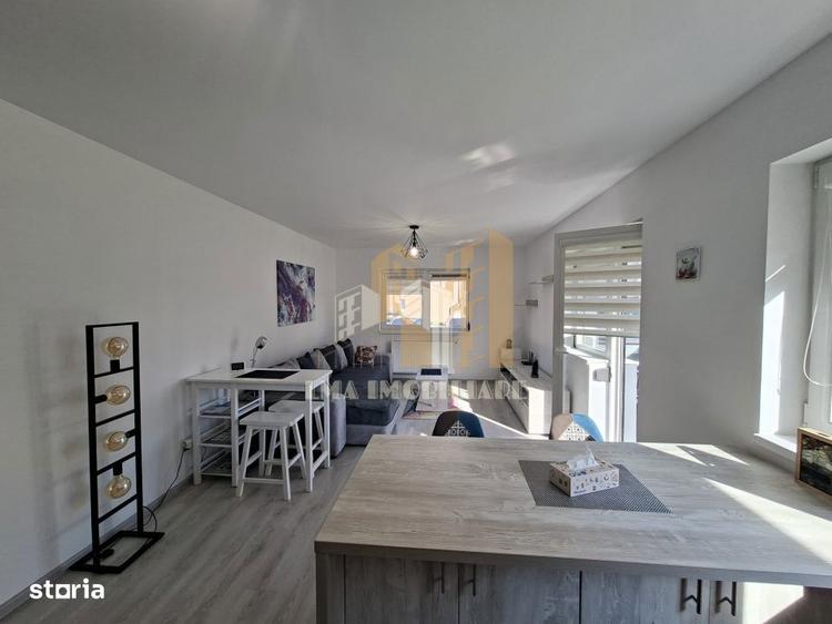 Apartament cu 2 camere decomandat, mobilat în Sânpetru