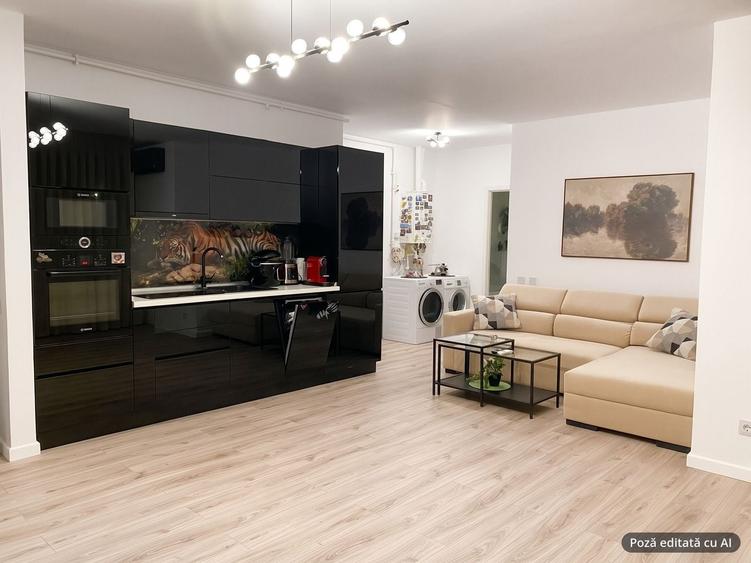 Apartament cu 2 camere semidecomandat în Nord