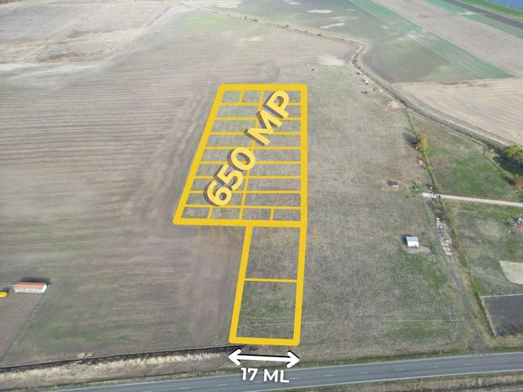 Teren Construcții intravilan de 624 mp, în Dudeștii Noi