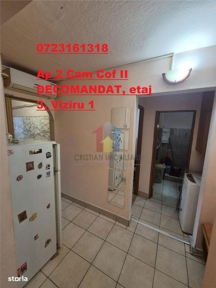 Apartament cu 2 camere decomandat în Viziru 1