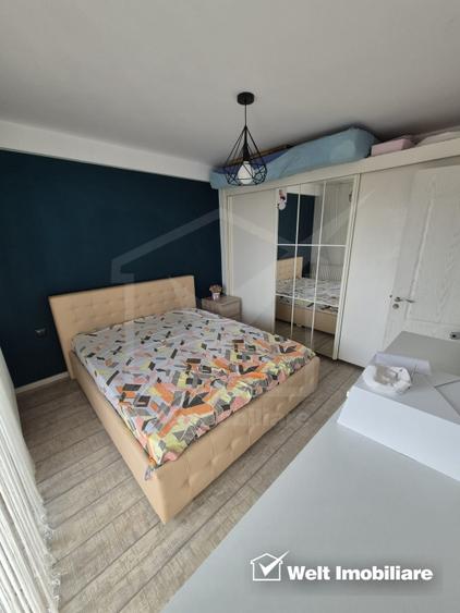 Apartament cu 2 camere semidecomandat, mobilat în Florești