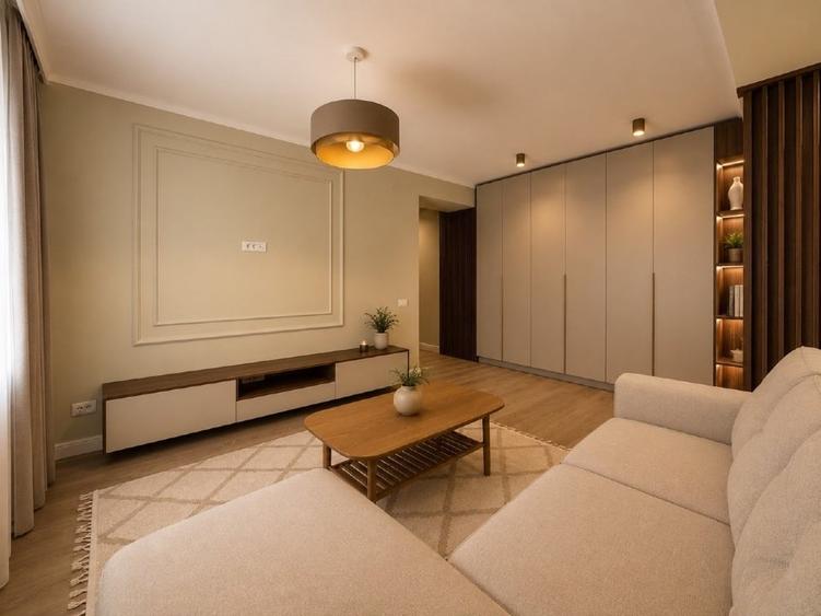 Apartament cu 2 camere semidecomandat, mobilat în Central