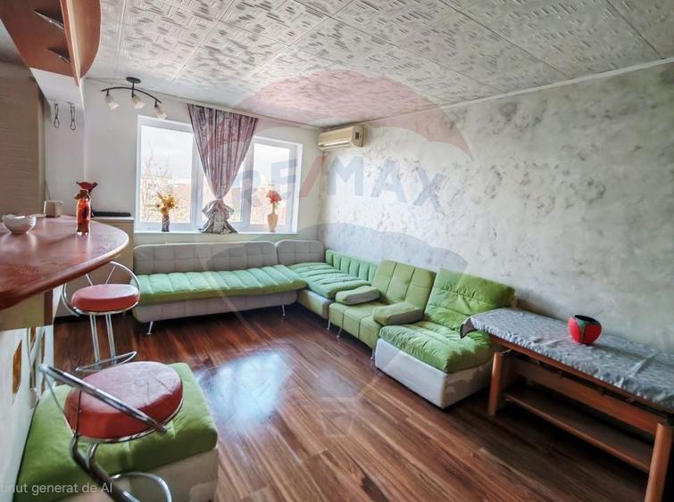 Apartament cu 3 camere decomandat, mobilat în Ultracentral
