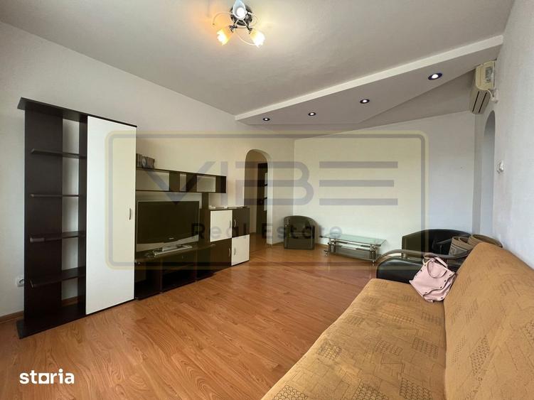 Apartament cu 3 camere decomandat, mobilat în Gară