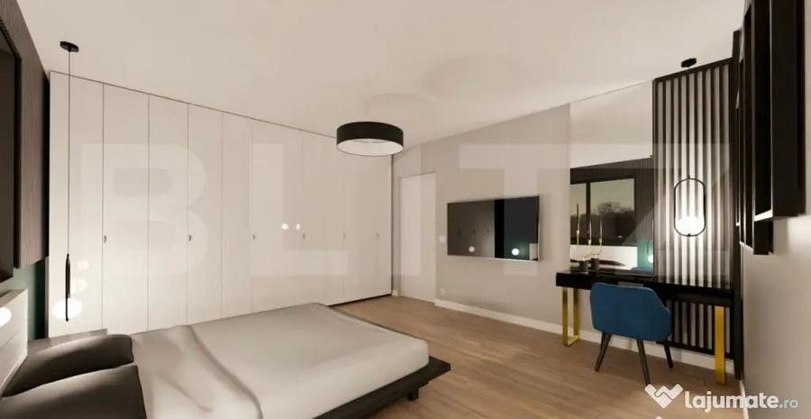 Apartament cu 3 camere decomandat în Central