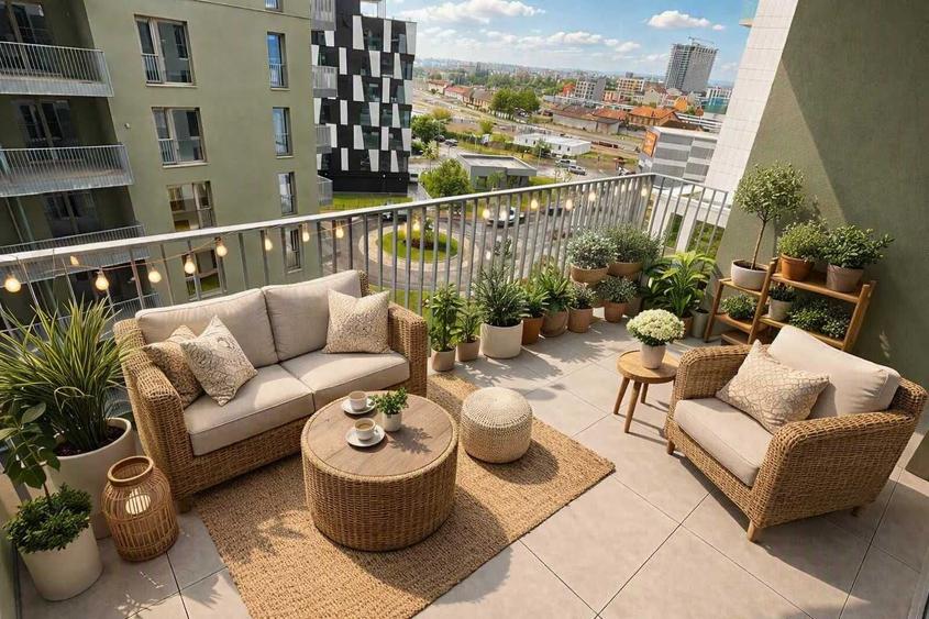 Apartament cu 2 camere decomandat în Gară