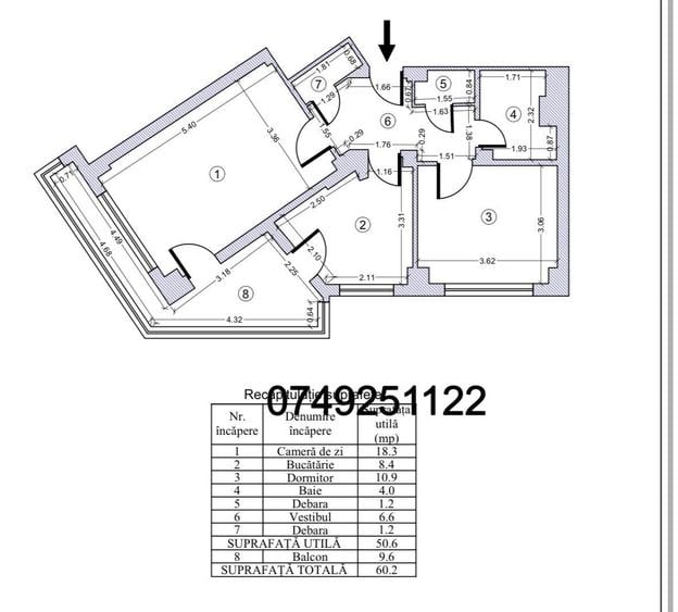 Apartament 2 camere Lacul Tei Parcul Circului - 2