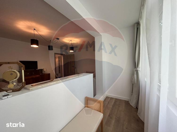 Apartament cu 3 camere, mobilat în Domenii