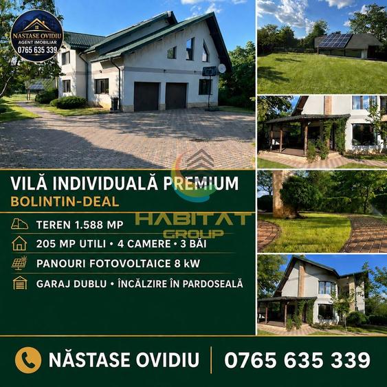 Casă individuală cu 4 camere cu Canalizare în Bolintin-Deal