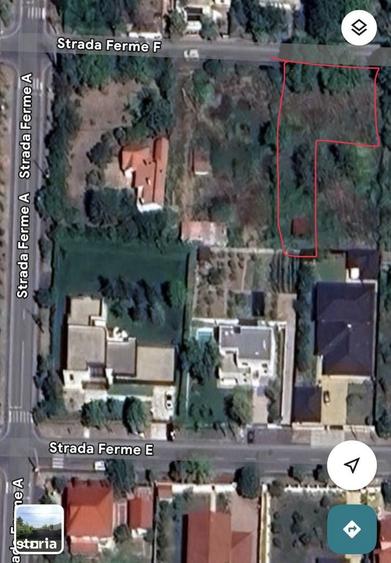 Teren intravilan cu autoriza?ie de construc?ie 2 case individuale P+2 - 10