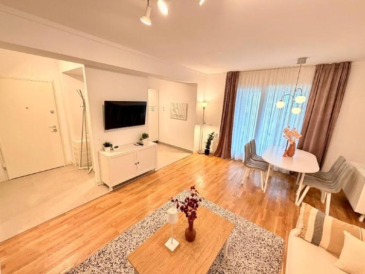 Apartament cu 2 camere decomandat, mobilat în Bucureștii Noi
