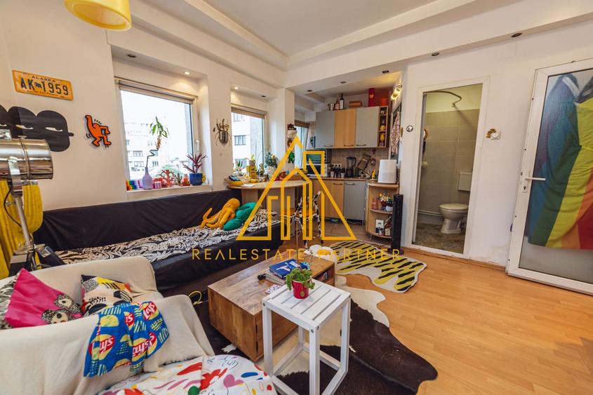 Studio ultracentral cu balcon| Bd. Carol I| Lift |Ideal locuință sau investitie - 3