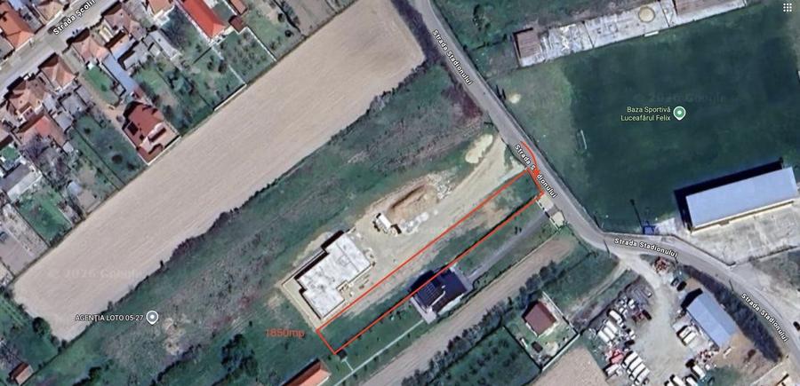 Teren intravilan de 1850 mp, în Sânmartin