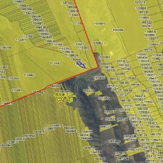 Teren de 5000 mp, în Vârlezi