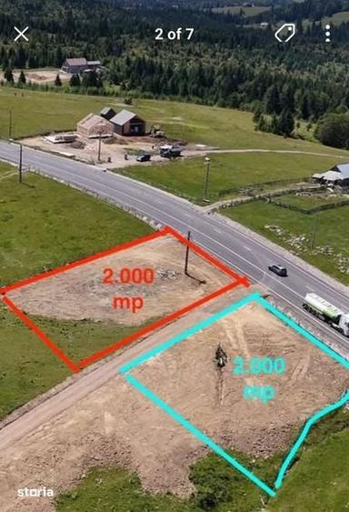 Teren de 3500 mp, în Tiha Bârgăului