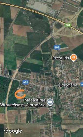 Teren de 500 mp, în Ciorogârla