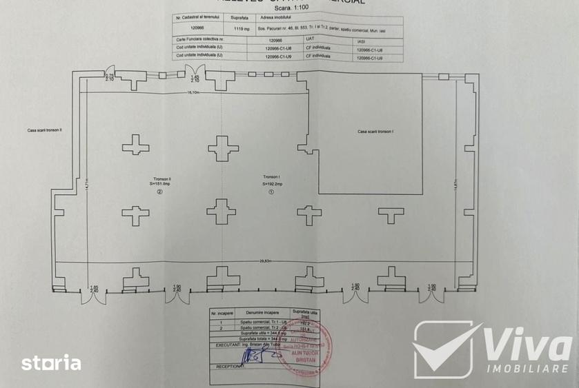 Spațiu comercial, de 345 mp, în Păcurari