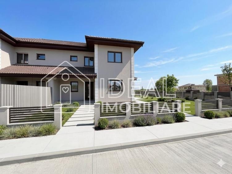 Duplex cu 4 camere cu Canalizare în Șura Mică
