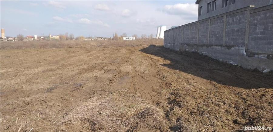 Teren de 1200 mp, în Vest